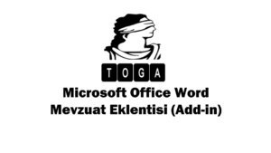 Justitia Toga Eklentisine İlişkin Genel Bilgiler