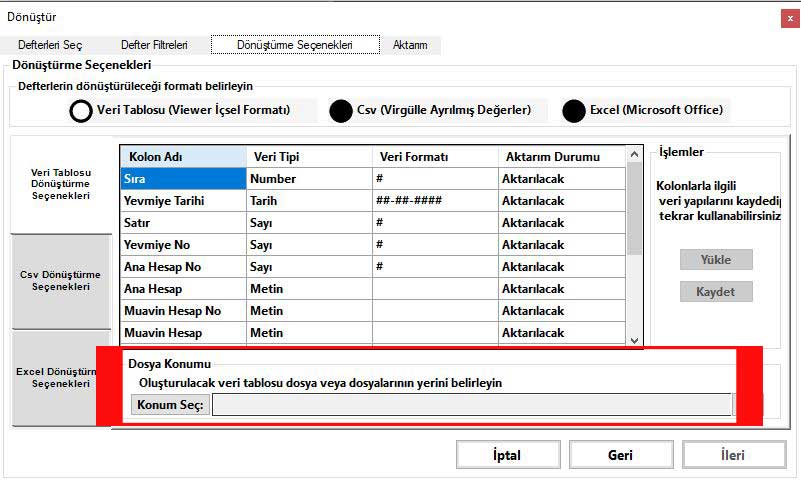 e-defteri-icsel-formata-aktarma-donusturme-secenekleri